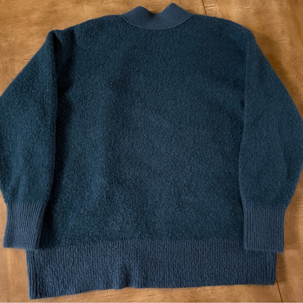 Abercrombie & Fitch Dark Teal Knit Cardigan - Picture 7 of 8